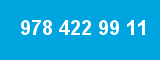 978 422 99 11 978 422 99 11